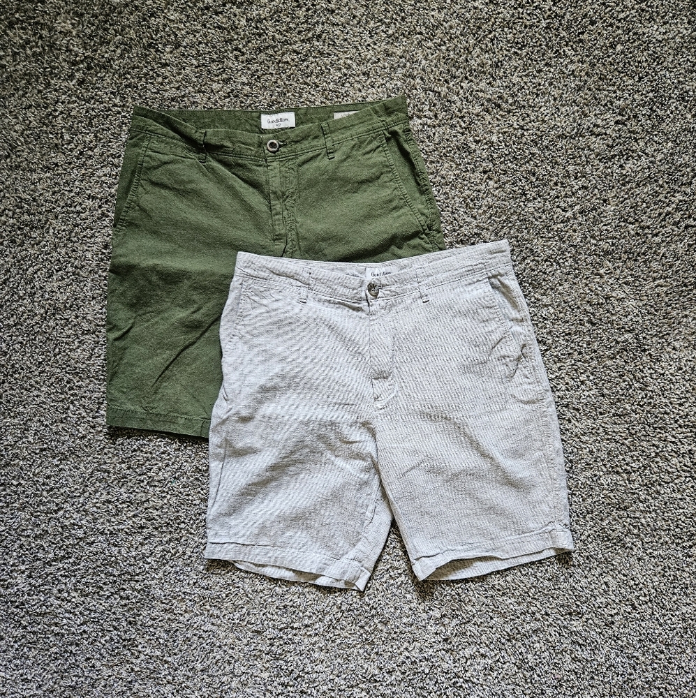 Goodfellow Linden Shorts (2 Pairs)